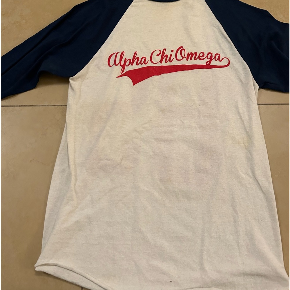 Alpha Chi Omega 85 Baseball Shirt